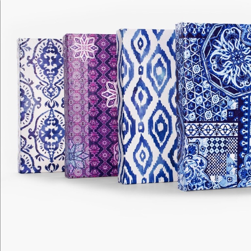 Chico’s Grecian Tiles Canvas Wall Art Set of 4